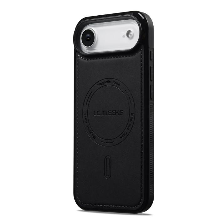 LC.imeeke - LC.IMEEKE L6 iPhone Air Fodral KonstLäder - Svart