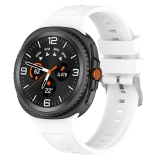 A-One Brand - Galaxy Watch 8/8 Classic (40/44/46mm) Armband Textured - Vit