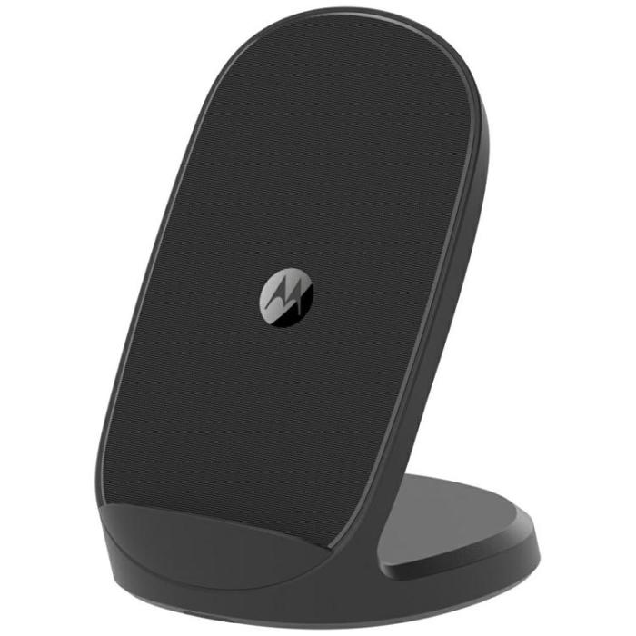 Motorola - Motorola Qi Trådlös Laddare 15W Stand Pad TurboPower - Svart