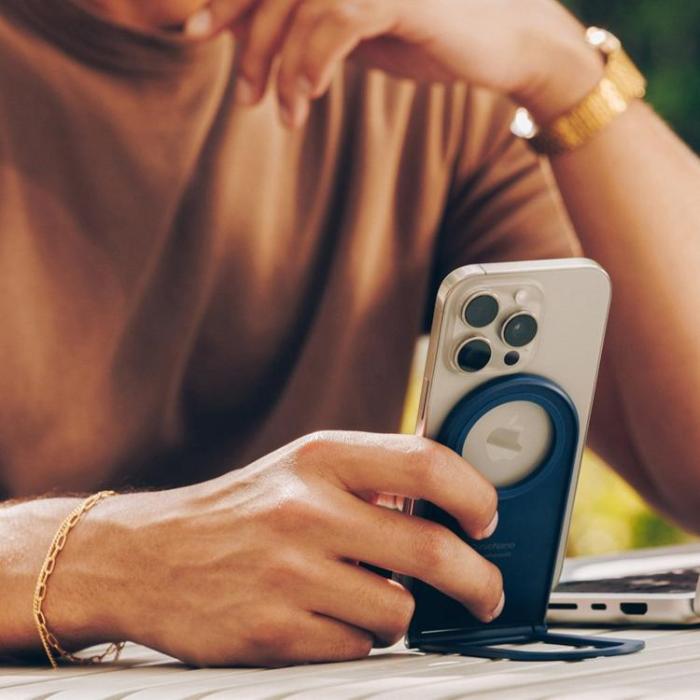 Twelve South - Twelve South MagSafe Bärbart Mobilstativ med Hållare Curve Nano - Coastal