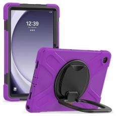 A-One Brand - Galaxy Tab A9 Plus Skal Kickstand Handle Grip - Lila