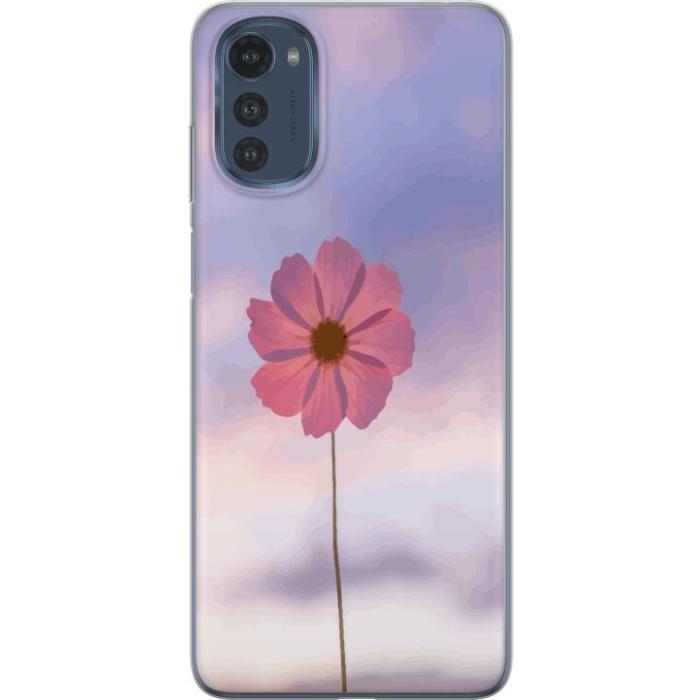 iSecrets - Mobilskal till Motorola Moto E32s med Rosa blomma