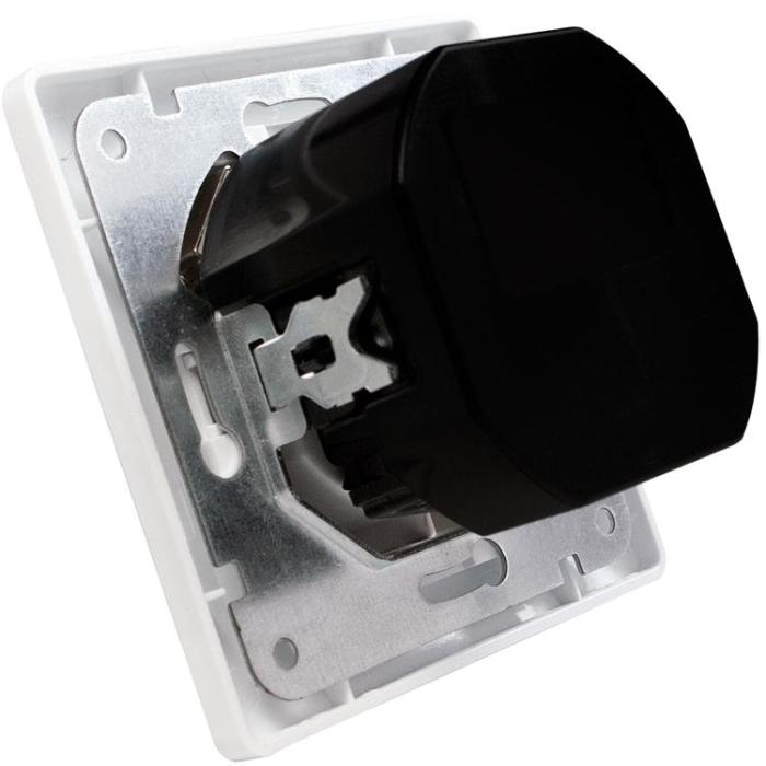 LogiLink - LogiLink Vägguttag 230V med 2xUSB 2,1A