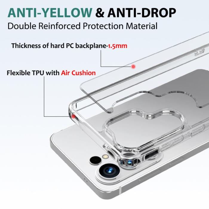 OEM - Samsung Galaxy S26 Ultra Skal TPU+Acrylic Stöttålig Bakcover - Klar