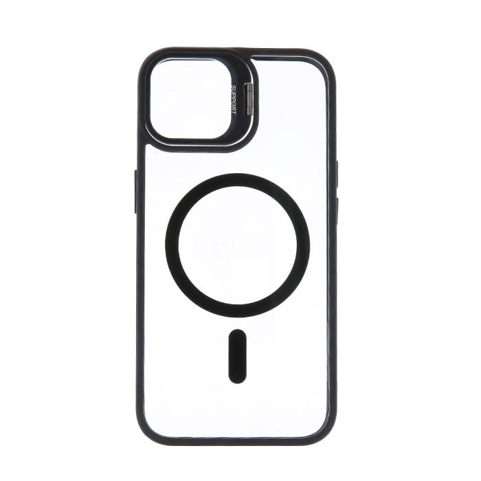 OEM - iPhone 14 Pro Max Svart Extra Linser Magsafe Fodral