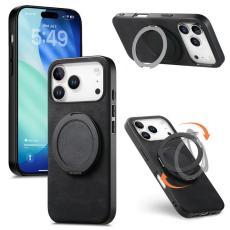 A-One Brand - iPhone 17 Pro Max Mobilskal Rotating Kickstand - Svart