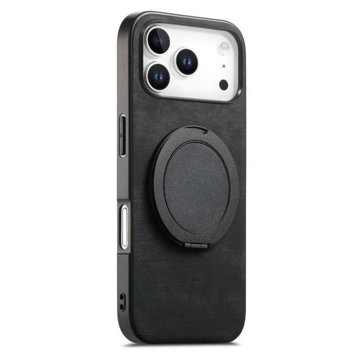 A-One Brand - iPhone 17 Pro Max Mobilskal Rotating Kickstand - Svart