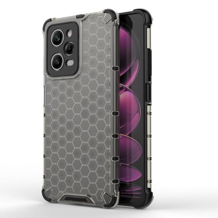 OEM - Redmi Note 12 Pro/Poco X5 Pro Mobilskal Honeycomb - Svart