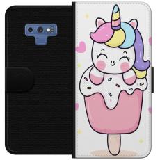 iSecrets - Plånboksfodral till Samsung Galaxy Note9 med Glad enhörning