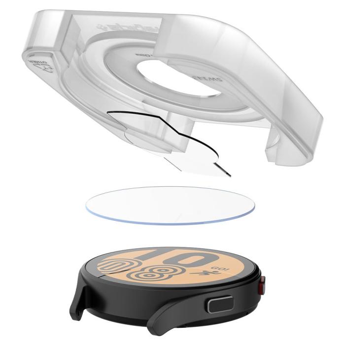 UTGATT - Spigen Galaxy Watch 4/5 44mm Härdat Glas Skärmskydd GLAS.TR 2-PACK