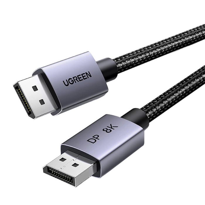 Ugreen - Ugreen DP120 DisplayPort 1.4 Kabel 1m - Svart