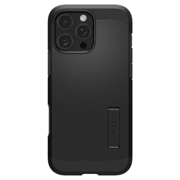 Spigen - Spigen iPhone 16 Pro Max Mobilskal MagSafe Tough Armor T - Svart