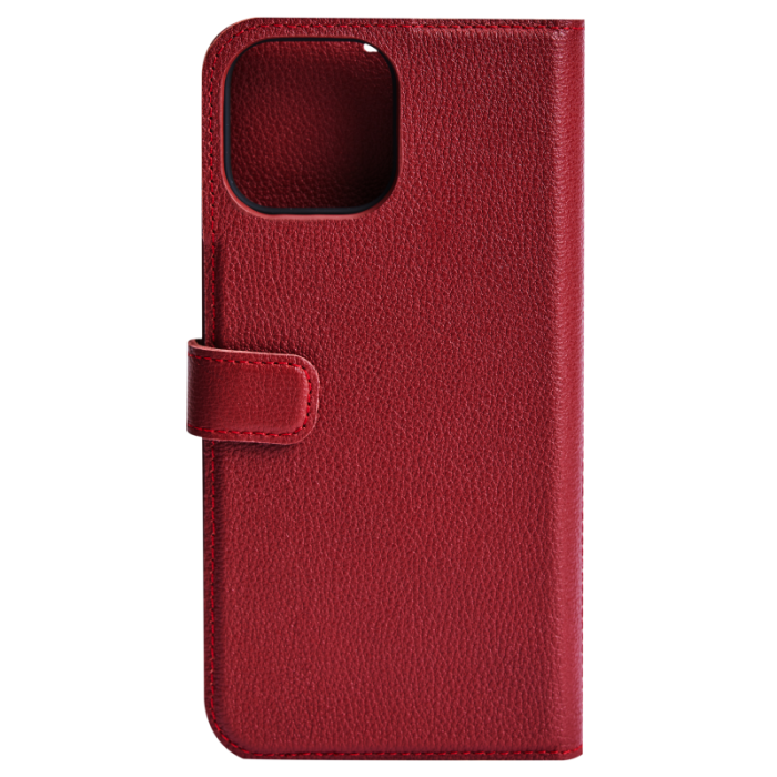 UTGATT1 - Essentials iPhone 13 Pro Max Plånboksfodral Äkta Läder Detachable