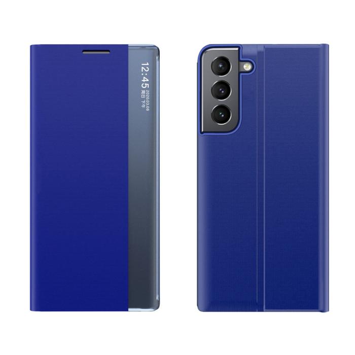 OEM - Galaxy S23 Fodral Sleep Flip - Blå