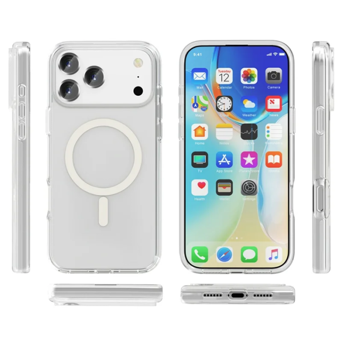 A-One Brand - iPhone 17 Pro Max Mobilskal MagSafe - Transparent