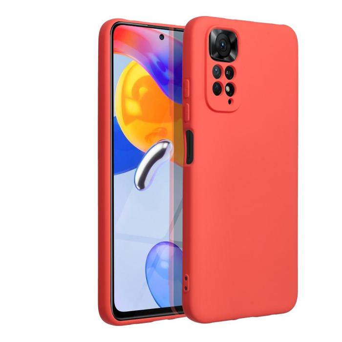 Forcell - Xiaomi Redmi Note 11/11S Skal Forcell Silikon - Rosa