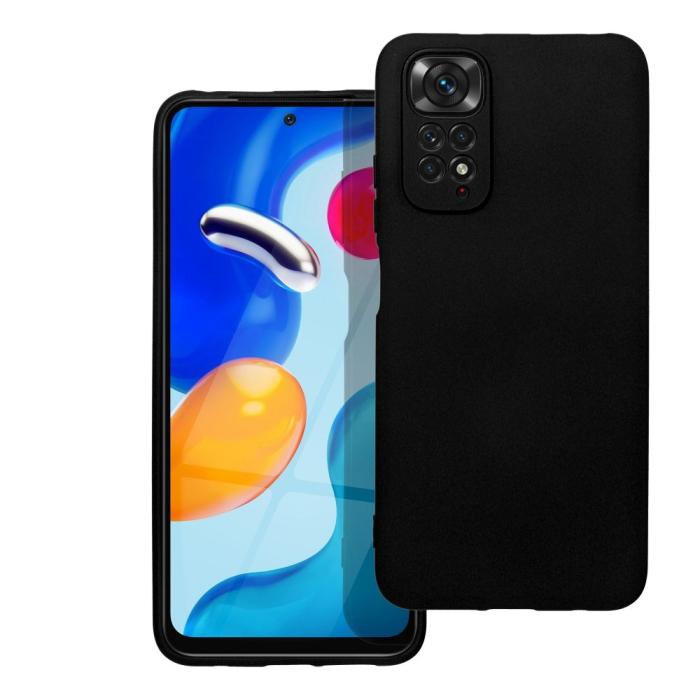 Forcell - Xiaomi Redmi Note 11/11S Skal Forcell Silikon Lite - Svart