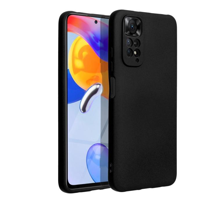 Forcell - Xiaomi Redmi Note 11/11S Skal Forcell Silikon Lite - Svart