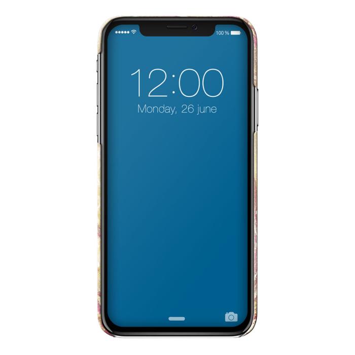 UTGATT4 - iDeal of Sweden Fashion case iPhone X/XS - Golden Brush Marble