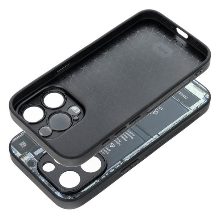 OEM - iPhone 15 Pro Mobilskal Tech Pattern 1