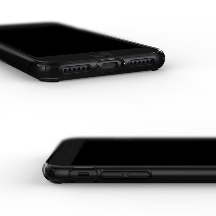 UTGATT5 - Caseology Waterfall Skal till Apple iPhone 7/8/SE 2020 - Jet Svart