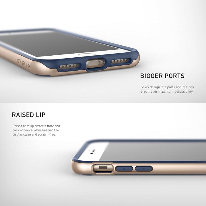 UTGATT5 - Caseology Wavelength Skal till Apple iPhone 8/7 - Blå