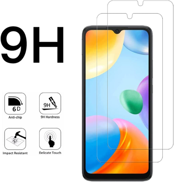 OEM - [1-PACK] Xiaomi Redmi 10C Härdat Glas Skärmskydd - Clear