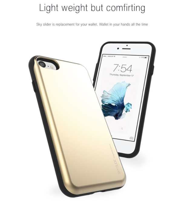Mercury - Mercury Sky Slide Skal till Samsung Galaxy S7 Edge - Svart