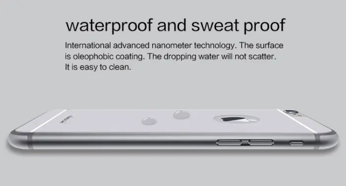 Nillkin - Nillkin Härdat Glas Skärmskydd till baksida till iPhone 6/6S