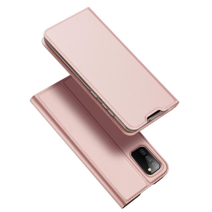Dux Ducis - DUX DUCIS Plånboksfodral Samsung Galaxy A02s - Rose Gold