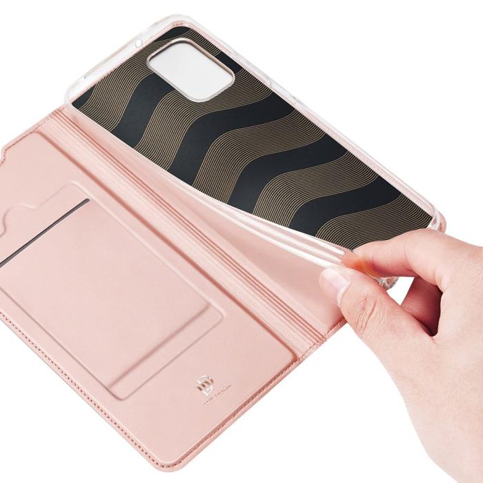 Dux Ducis - DUX DUCIS Plånboksfodral Samsung Galaxy A02s - Rose Gold