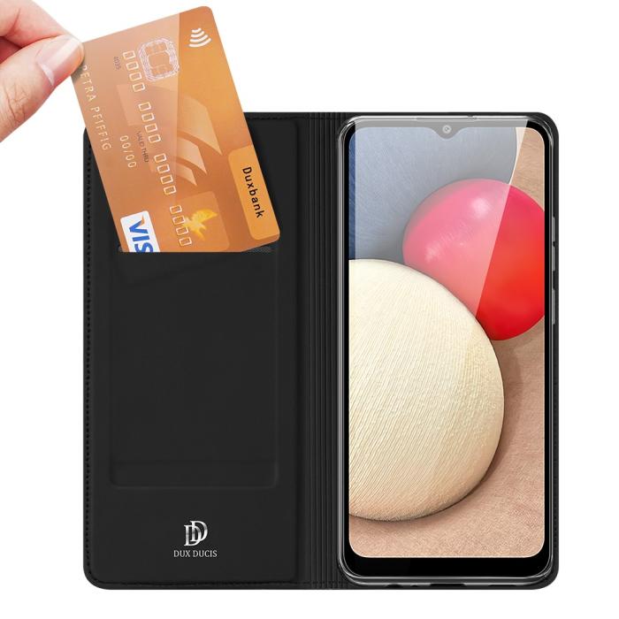 Dux Ducis - DUX DUCIS Plånboksfodral Samsung Galaxy A02s - Svart