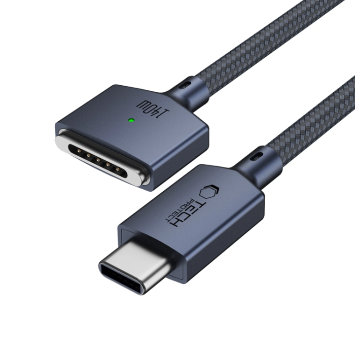 Tech-Protect - Tech-Protect Macbook-Kabel USB-C Till Magsafe 3 140w 2m Ultraboost - Blå