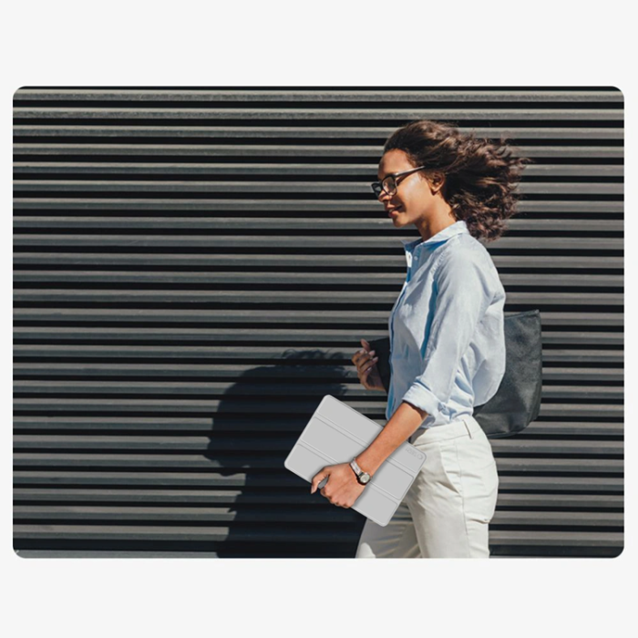 Tech-Protect - Tech Protect Galaxy Tab A9 Fodral Smart - Grey