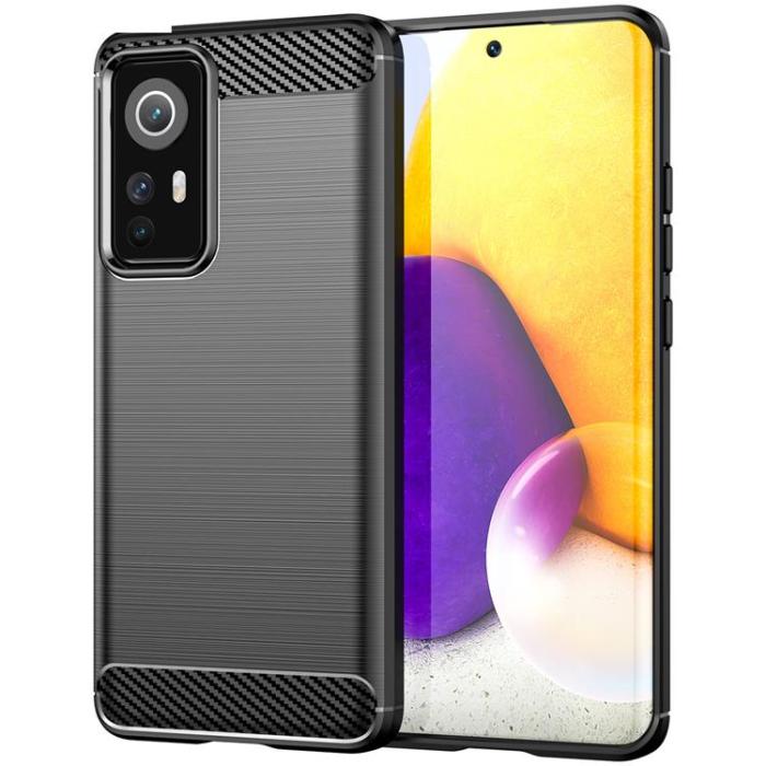 UTGATT1 - Carbon Xiaomi 12/12X Skal Flexible - Svart