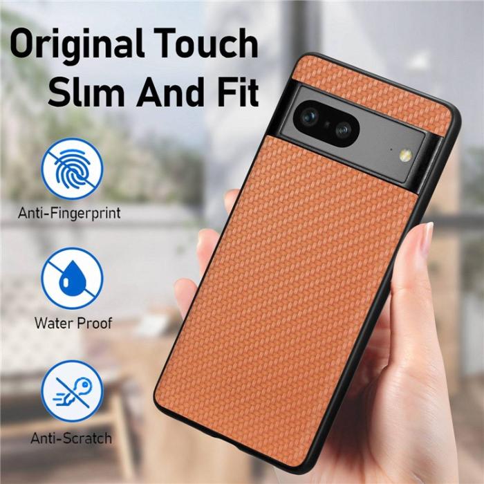 OEM - Google Pixel 7 Skal Carbon TPU - Svart