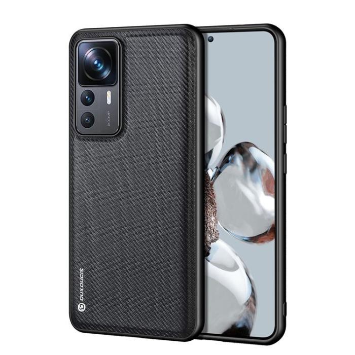 UTGATT - Dux Ducis Xiaomi 12T/12T Pro Skal Fino Silicone - Svart