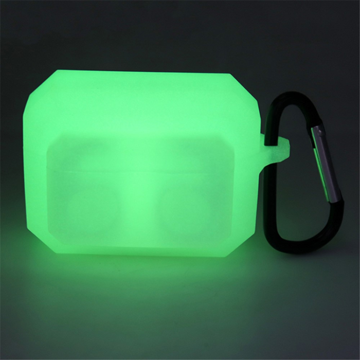 A-One Brand - AirPods Pro Skal Silikon 3-in-1 - Lysande grön