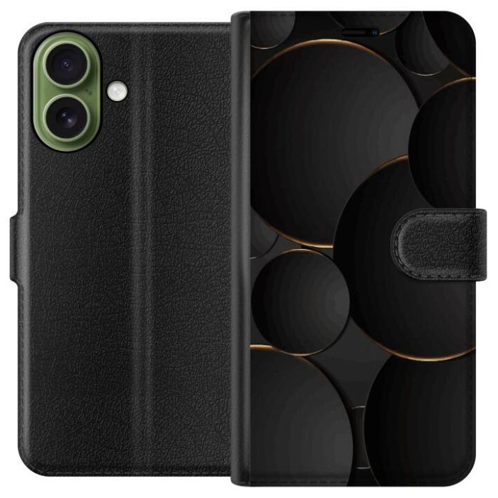 Gustaf - Plånboksfodral till Apple iPhone 17 med Lyxig Cirklar