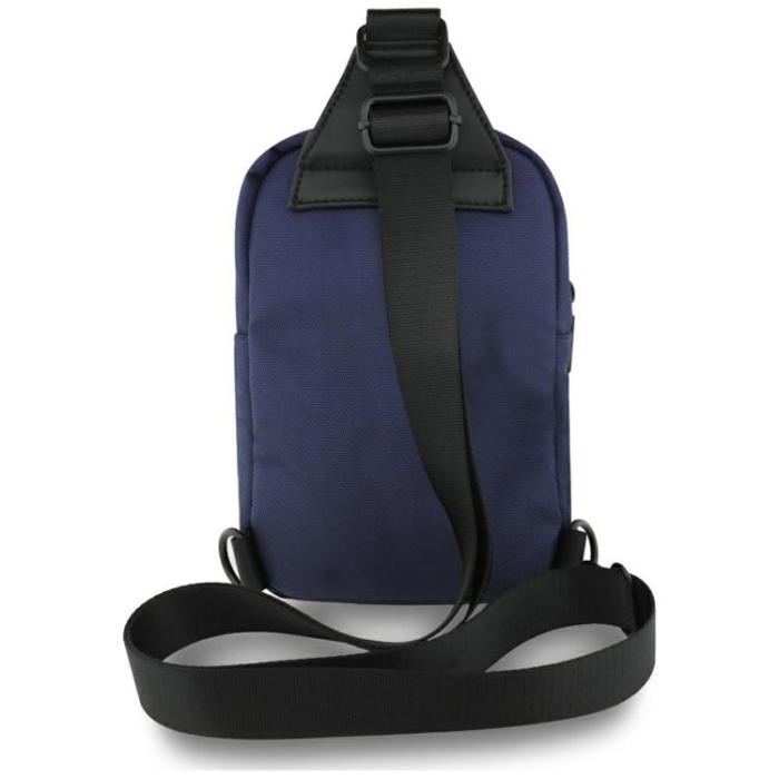 BMW - BMW Mobilväska Crossbody Nylon Pocket & Metal Logo BMCPBPNYPOV - Navy