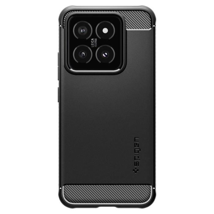 UTGATT - Spigen Xiaomi 14 Mobilskal Rugged Armor - Svart