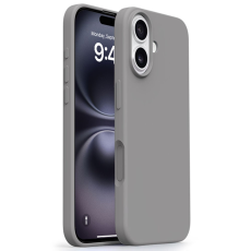 A-One Brand - iPhone 17 Mobilskal Anti-Scratch Silikon+PC - Grå