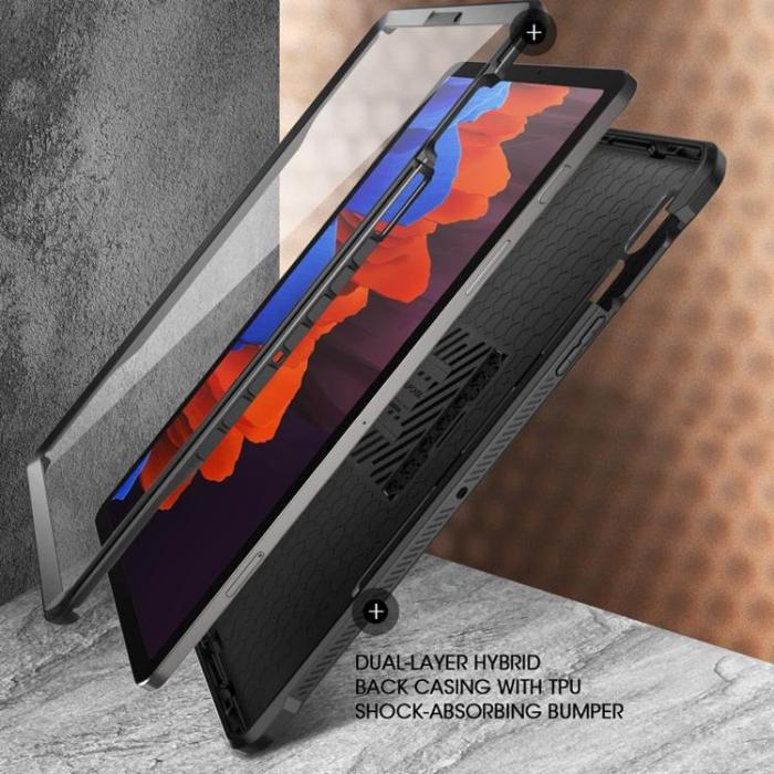 UTGATT - Supcase Galaxy Tab S9 Skal Unicorn Bettle Pro - Svart