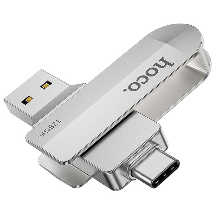 Hoco - HOCO pendrive Wide UD10 USB + Type C 128GB USB3.0