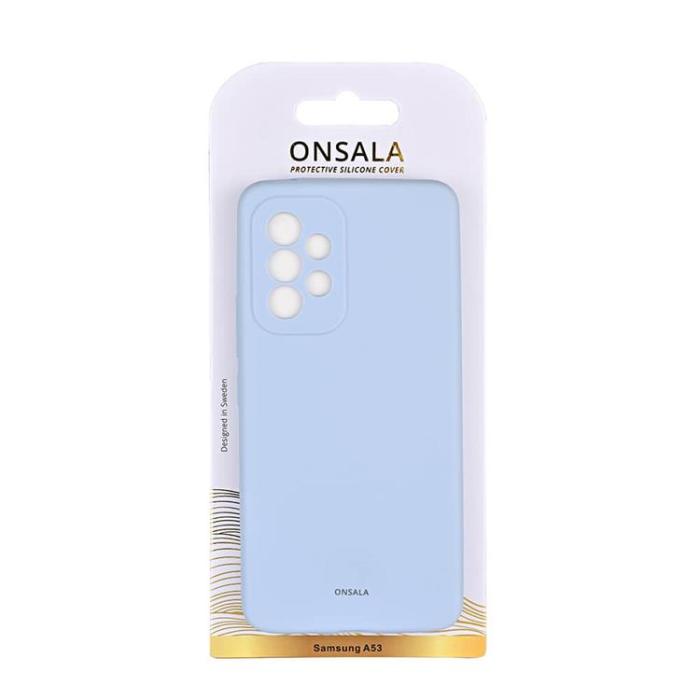 Onsala - Onsala Mobilskal Silikon Galaxy A53 5G - Ljusblå