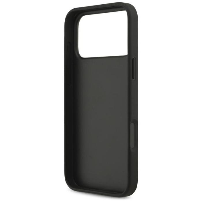 Guess - Guess iPhone 17 Pro Max Mobilskal 4G Strap 4G Classic Logo - Svart