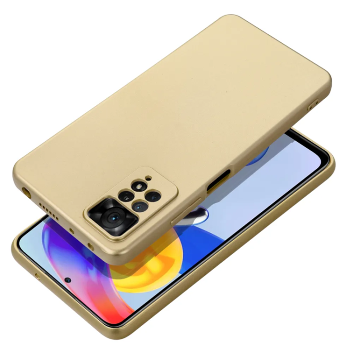 OEM - Xiomi Redmi Note 14 5G Mobilskal Metallic - Guld
