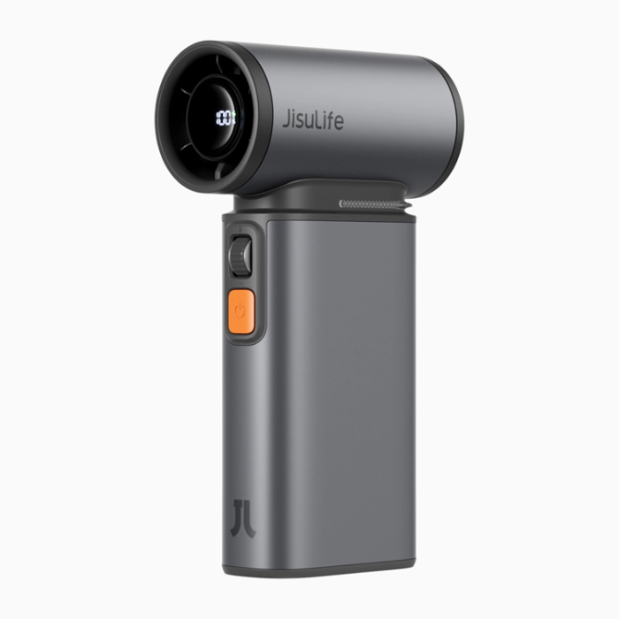 Jisulife - Jisulife Bärbar USB Handfläkt 9000 mAh Ultra1 FA55 - Mörkgrå