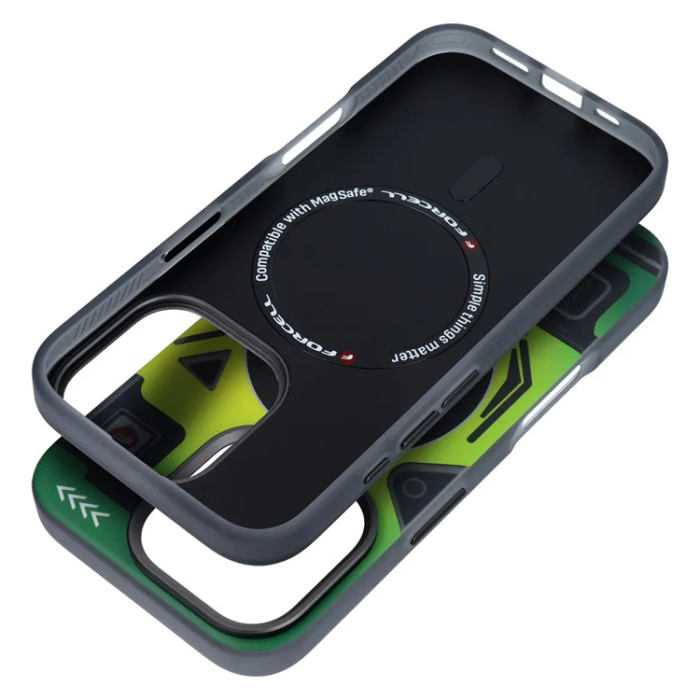 Spigen - Forcell iPhone 16 Mobilskal MagSafe F-Protect - Cyber Grön