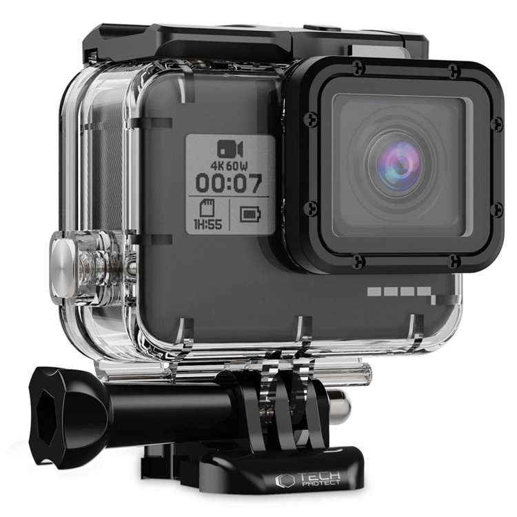 Tech-Protect GoPro Hero 5/6/7 Vattentät Fodral GA200 - Clear | 2353 | AlltMobil